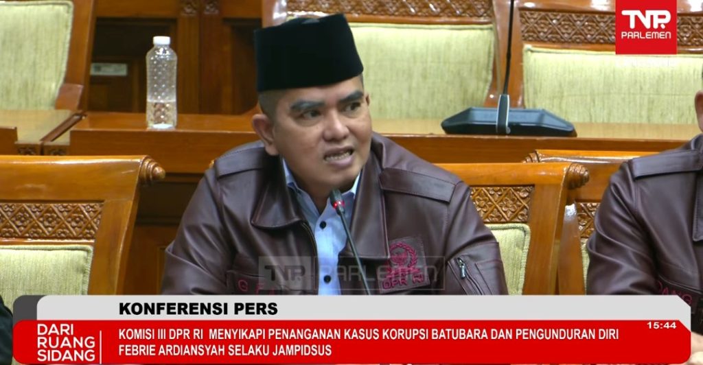 Photo : tangkapan layar akun youtube tvrparlemen